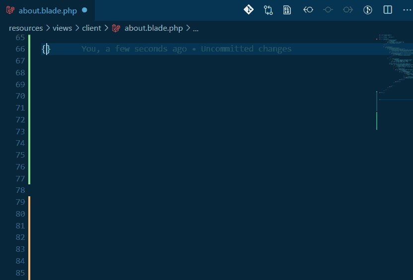 Laravel Extra Intellisense showing route name autocomplete in VS Code